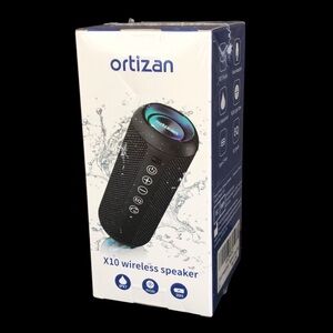 Ortizan X10 Portable Waterproof Wireless Bluetooth Speaker 24W Loud Stereo Sound